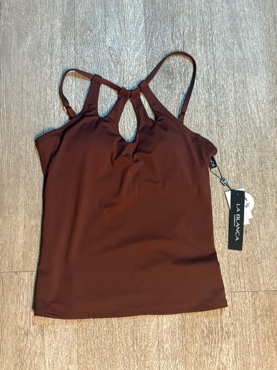 La Blanca Other - LA BLANCA BROWN JAVA TANKINI SIZE 8